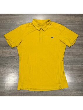 Arc'teryx Men's Captive Short Sleeve Polo shirt - Yellow